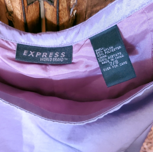 Gorgeous Express Floor Length Skirt! Size 7/8 - Picture 3 of 8